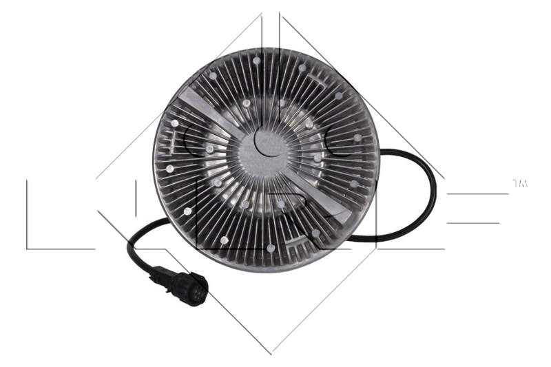 Clutch, radiator fan 49095