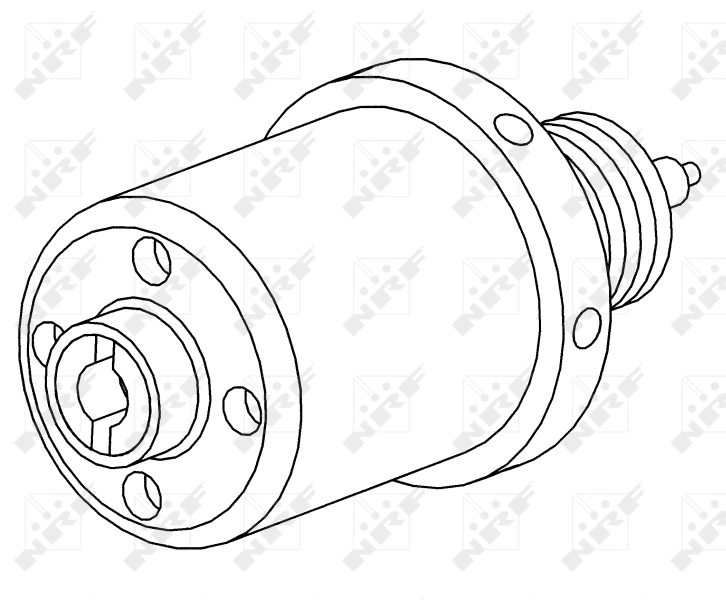 NRF 38380 Control Valve, air conditioning compressor