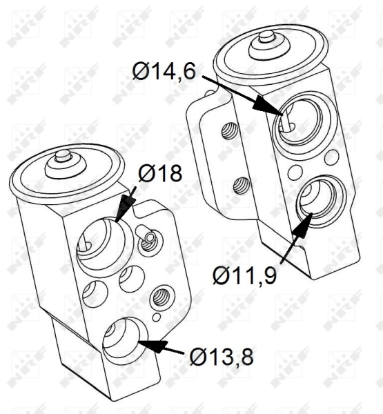 Expansion Valve, air conditioning 38417