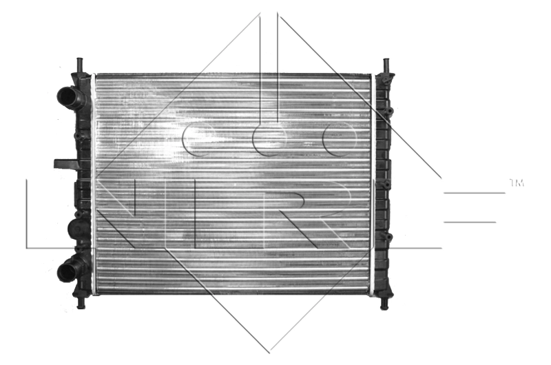 Radiator, engine cooling 58017