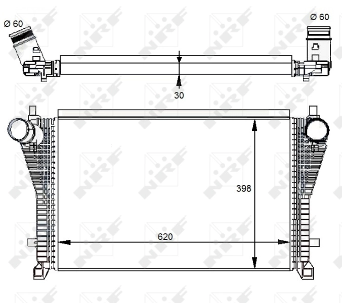 Ladeluftkühler 30291