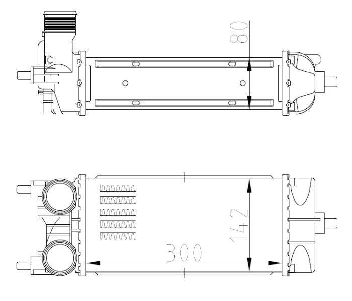 NRF 309071 Charge Air Cooler