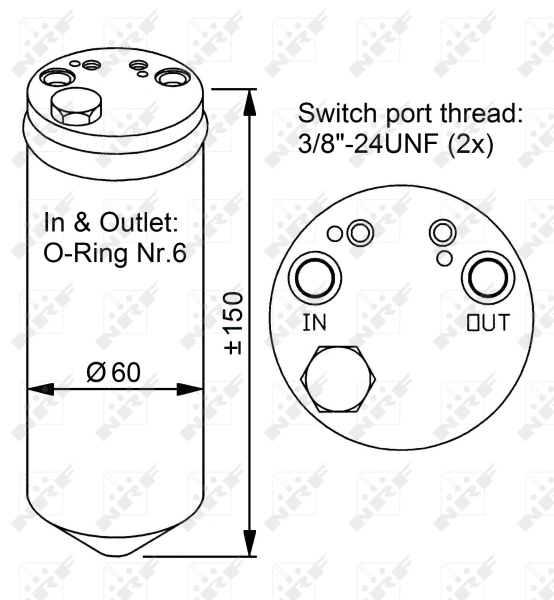 Dryer, air conditioning EASY FIT 33329