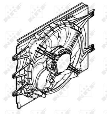 Fan, engine cooling 47596