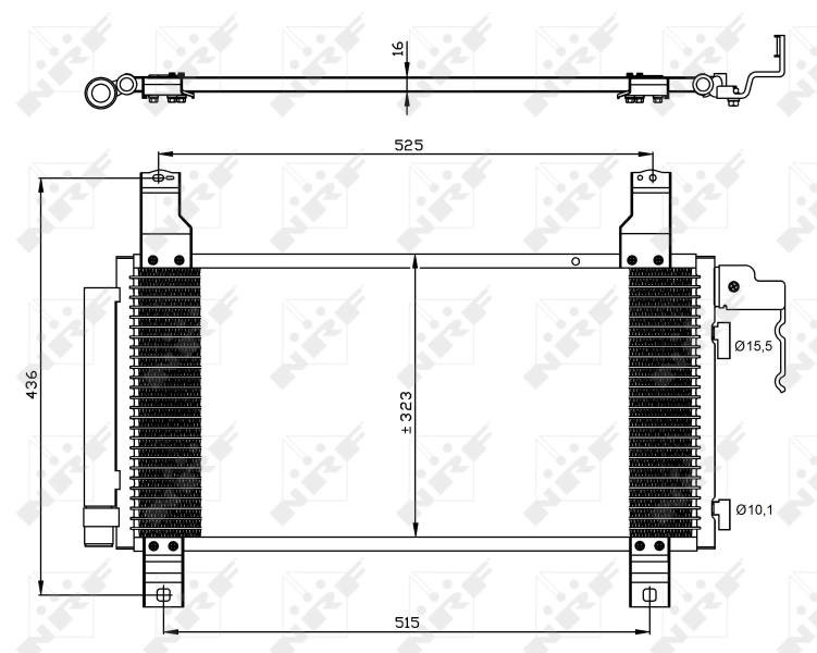 Kondensor, AC EASY FIT 35464