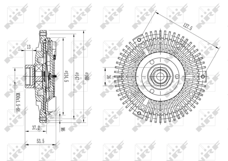 Klac, Kipas Radiator 49633