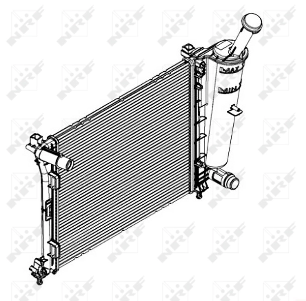 NRF 58429 Radiator, engine cooling