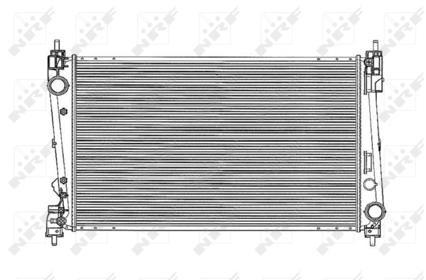 Radiator, engine cooling 53836