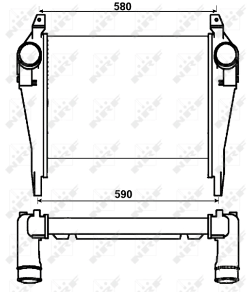 NRF 30265 Charge Air Cooler