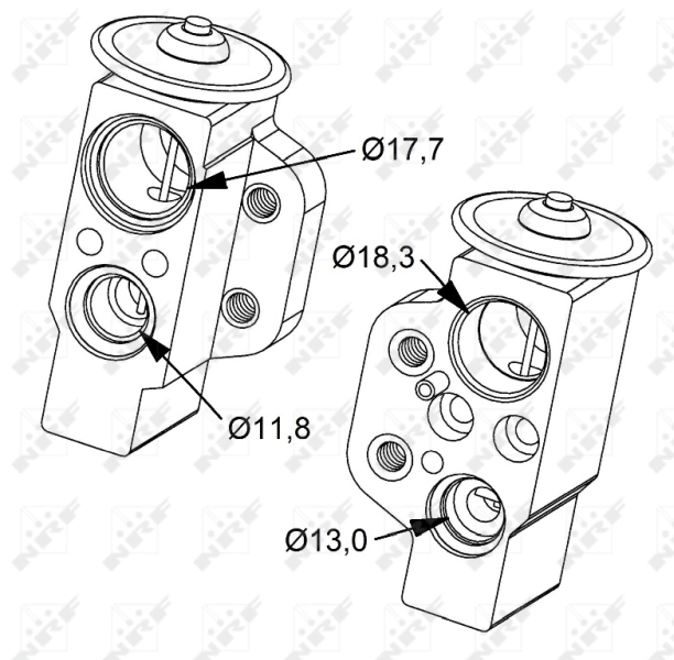 Expansion Valve, air conditioning 38476