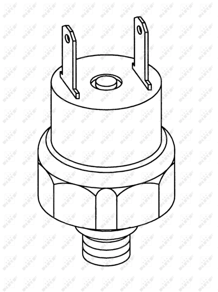 Pressure Switch, air conditioning EASY FIT 38914