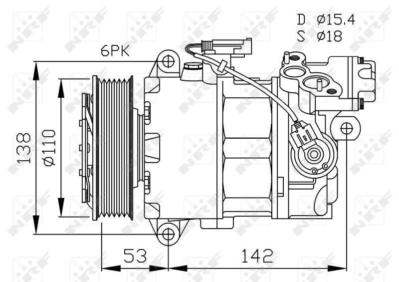 Compressor, air conditioning EASY FIT 32463