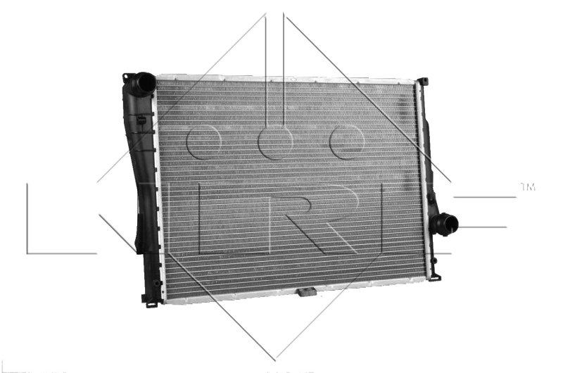 Radiator, engine cooling 51597