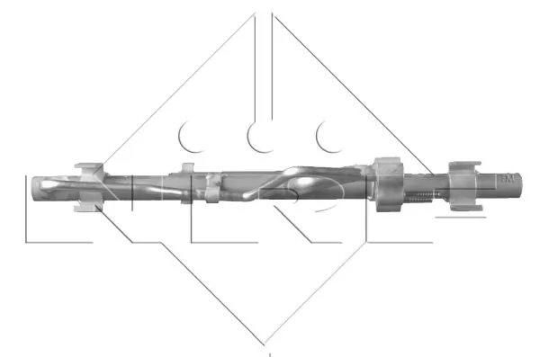 Condenser, air conditioning EASY FIT 350078