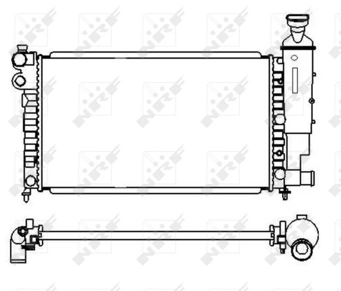 NRF 58920 Radiator, engine cooling