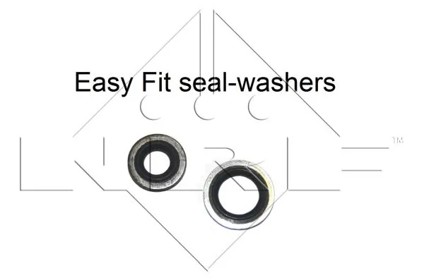 Condenser, air conditioning EASY FIT 350227