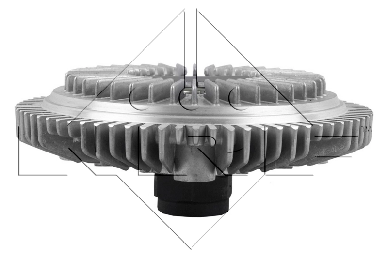 NRF 49501 Clutch, radiator fan
