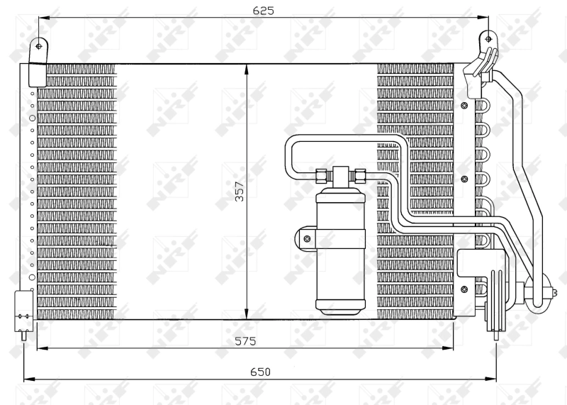 Condenser, air conditioning 35134