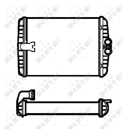 Heat Exchanger, interior heating 53552