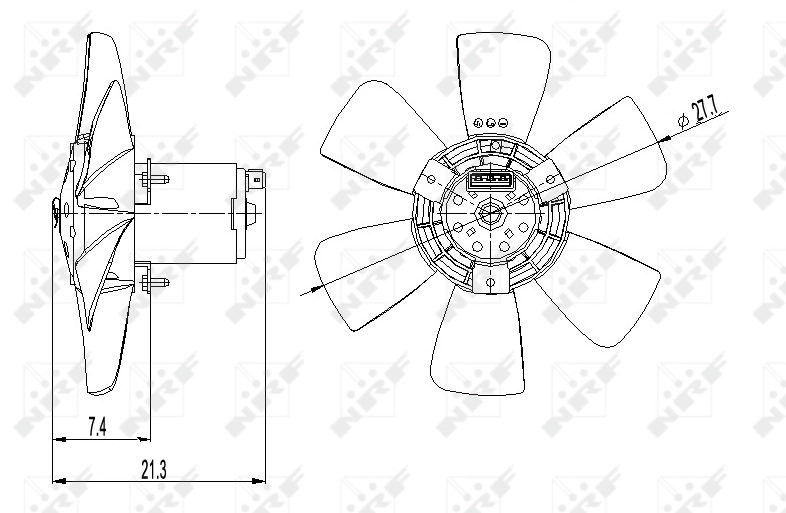 Fan, engine cooling 47391