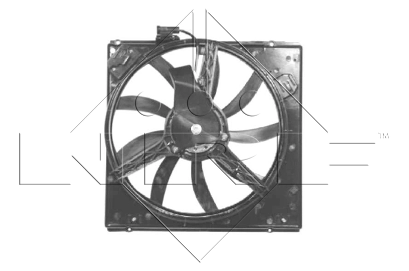 Fan, engine cooling 47052