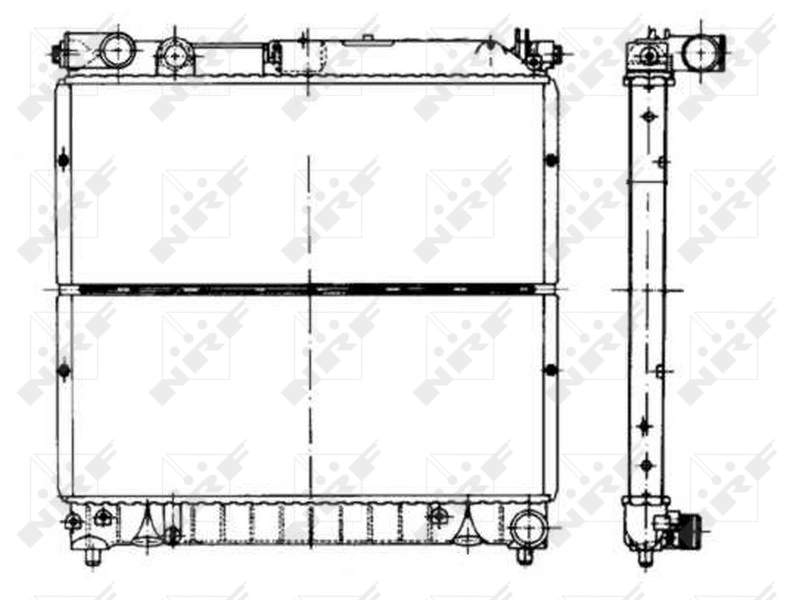 NRF 50432 Radiator, engine cooling