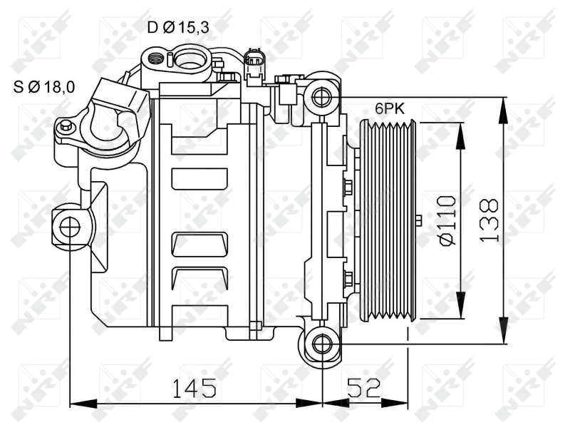 Kompressor, Klimaanlage EASY FIT 32435