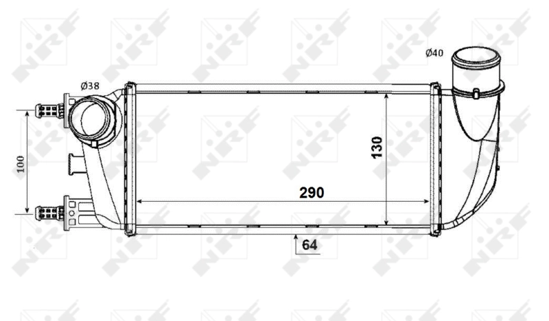 NRF 30773 Charge Air Cooler