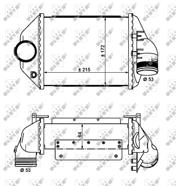 NRF 30914 Charge Air Cooler