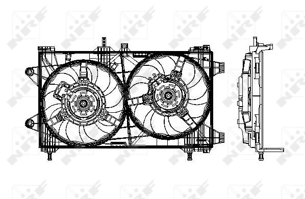Fan, engine cooling 47802