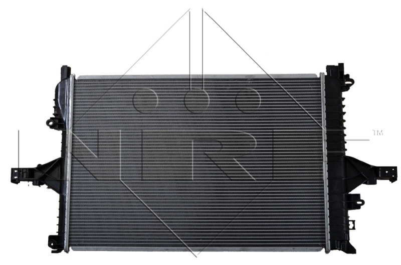 Radiator, engine cooling EASY FIT 56125