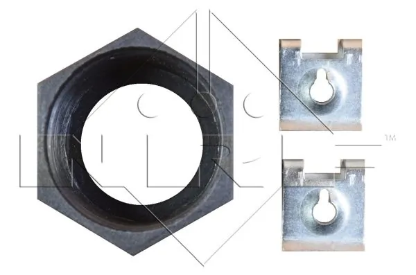 Radiator, engine cooling EASY FIT 53426