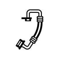 High-/Low Pressure Line, air conditioning EASY FIT 400059