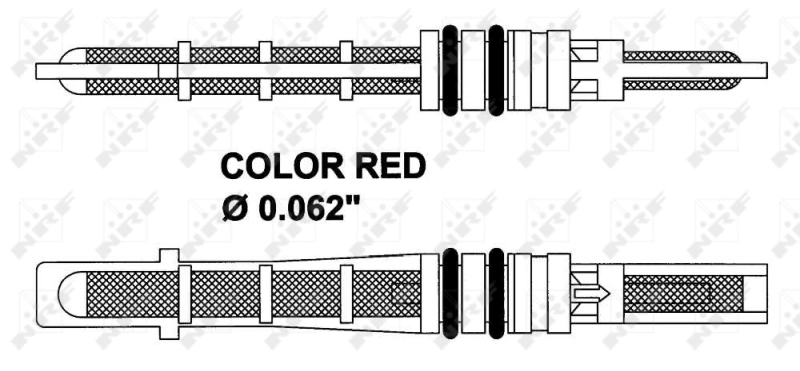 NRF 38208 Expansion Valve, air conditioning