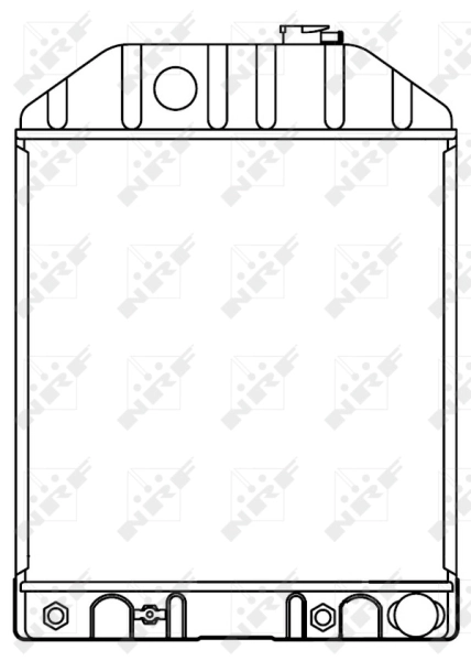 NRF 53661 Radiator, engine cooling