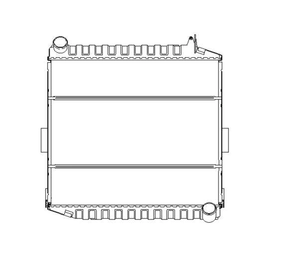 Radiator, engine cooling 50472