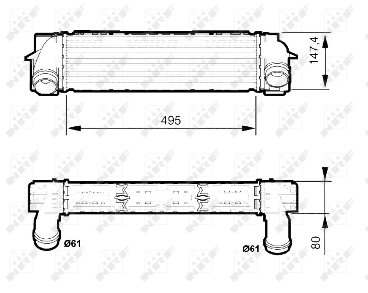 Charge Air Cooler 30524