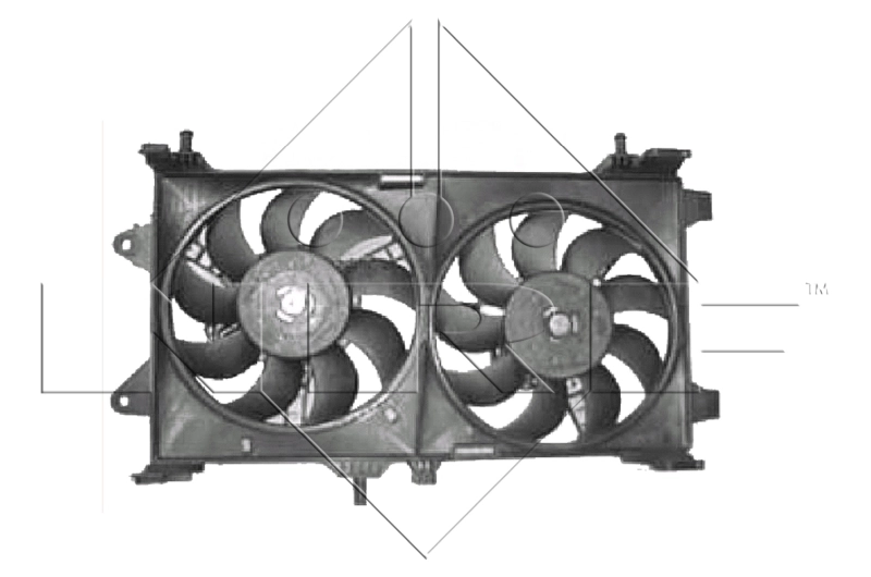 Fan, engine cooling 47802
