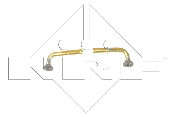 Radiator, engine cooling EASY FIT 53594