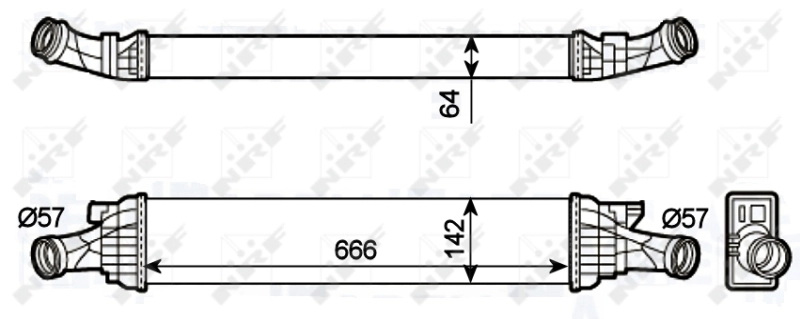 intercooler 30289