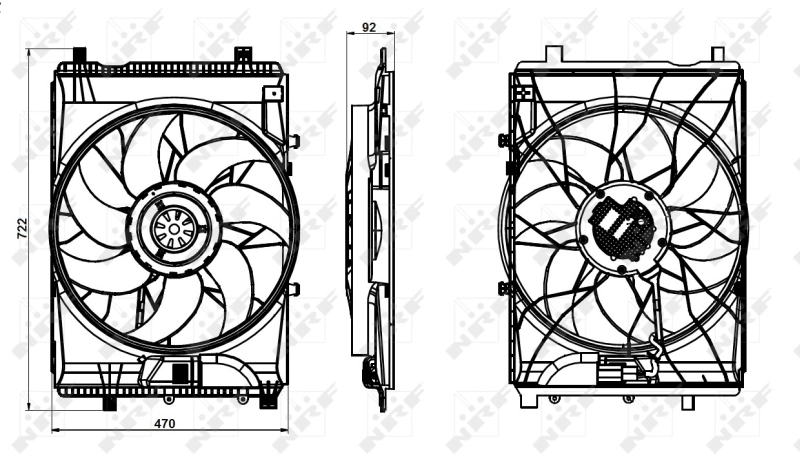 Fan, engine cooling 47849
