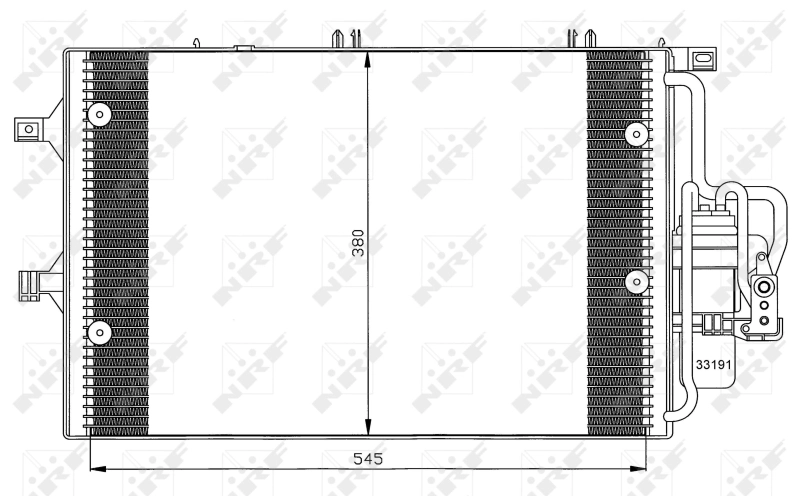 Condenser, air conditioning 35529