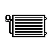 Condenser, air conditioning EASY FIT 350616