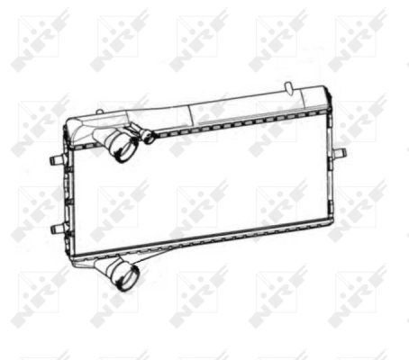 Radiator, engine cooling 50548