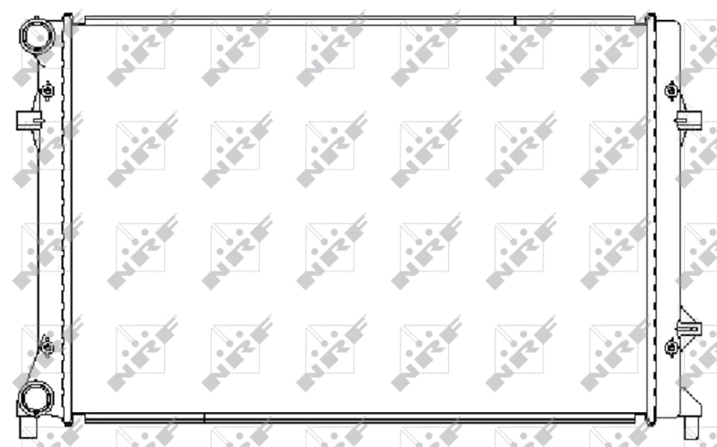 Radiator, engine cooling 59211