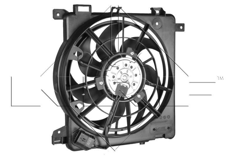 Fan, engine cooling 47622