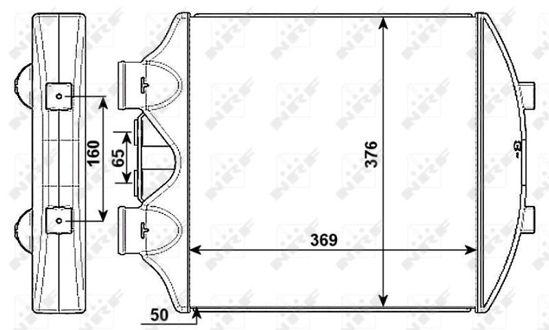 NRF 30236 Charge Air Cooler