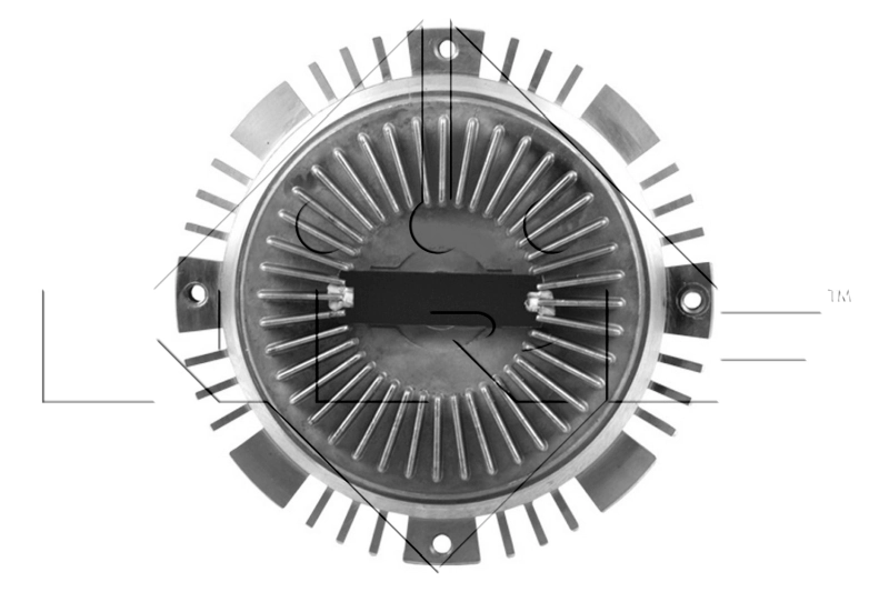 Clutch, radiator fan 49550