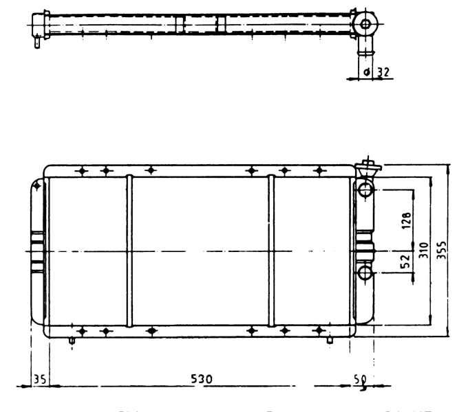 NRF 57323 Radiator, engine cooling