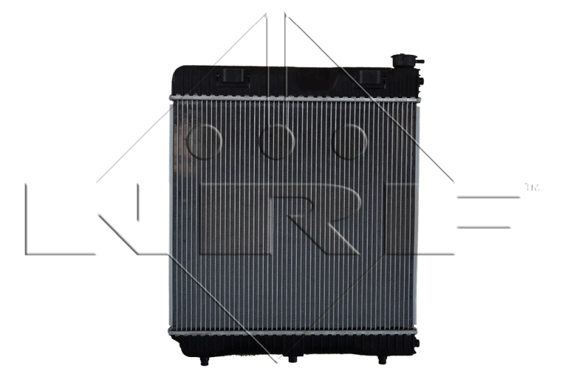 Radiator, engine cooling EASY FIT 507665